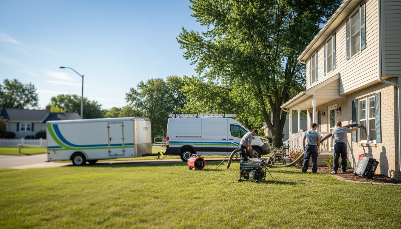 Flooded Basement Restoration And Cleanup With Repair in Cylinder, IA near me